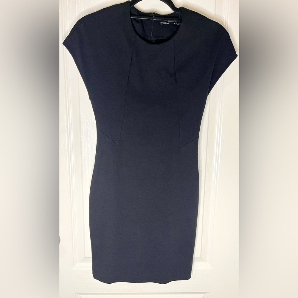 AllSaints Daphne Dress Black 4 - Picture 4 of 11